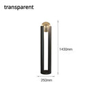 Axyaa Nordic Iron Glass Floor Lamp with LED Lighting for Home Decor