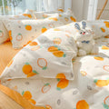 Axyaa Kawaii Kids Girls Bedding Set, Cute Print Duvet Cover, Single/Full/Queen Size