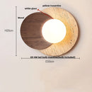 Axyaa LED Wall Lamp Sconce Yellow Travertine Waterproof Outdoor Stair Light