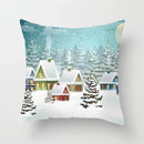 Axyaa Christmas Home Pillowcases Printed Bed Decoration Cushion Covers