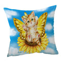 Axyaa Wildlife Animals Cushion Covers 45X45CM Wolf Fox Tiger Christmas Cats Girls