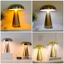 Axyaa LED Mushroom Night Light 3 Color Touch Table Lamp - Home & Office Decor