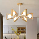 Axyaa Windmill Chandelier with E27 LED Lights for Modern Living Room & Bedroom