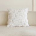 Axyaa Plush Pumpkin Embroidered Halloween Pillow Cover 45x45/50x50cm