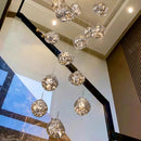 Axyaa Modern LED Chandelier Pendant Light Ceiling Lamp for Indoor Dining Room