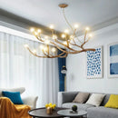 Axyaa Branch Chandelier - Nordic Postmodern Minimalist Design for Living Room, Dining Room, Bedroom