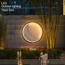 Axyaa Moon Light Outdoor LED Wall Light for Garden Villa Decoration