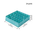Axyaa Wardrobe Organizer for Underwear, Socks, Pants, Bras, Clothes - Drawer Storage Box