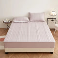 Axyaa Washed Cotton Padded Mattress Cover Simmons Protective All-Inclusive Sheet