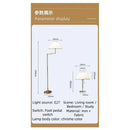 Nordic Minimalist Swivel Floor Lamp by Axyaa - Stylish Upright Lamp for Living Room, Bedroom