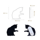 Axyaa Cat Sensor LED Night Light Wall Lamp for Room Lighting Deco