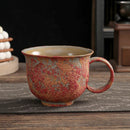 Axyaa Nordic Ceramic Coffee Cup Set - High Value Coarse Pottery Mug for Couples