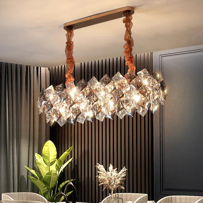 Modern Nordic Chandelier by Axyaa: Pendant Lights for Dining Room, Lustre Hanging Lamps, Indoor Ceiling Fixture