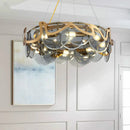 Axyaa Nordic Gold Glass Pendant Light - Luxury Modern Dining Room Lighting