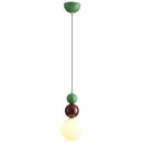 Axyaa Nordic Macaroon Pendant Light - LED Hanging Lamps for Home Decor