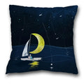 Axyaa Teal Blue Astronaut Pillowcase - Sea World Theme Sofa Cover
