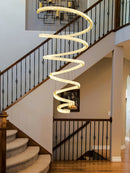 Axyaa Crystal Pendant Chandelier for Dining Room and Living Room