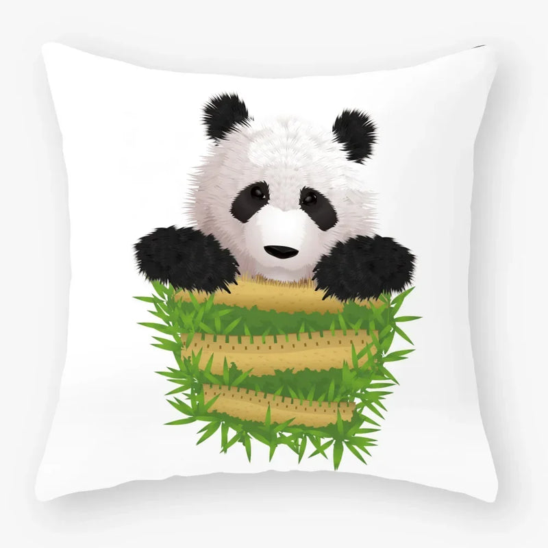 Axyaa Cartoon Animal Cushion Cover 45*45cm