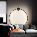 Axyaa Circular LED Wall Lamp for Bedroom and Living Room Atmosphere Lighting