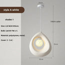 Axyaa Wabi Sabi LED Pendant Lights for Dining Room and Bedroom