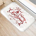 Axyaa Christmas New Year Home Decor Entrance Door Mat Non-Slip Living Room Hallway Carpet