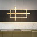 Axyaa Geometric LED Pendant Light - Modern Nordic Living Room Lighting