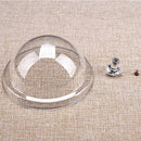 Axya Round Food Cover PC Acrylic Meal Cake Snack Tray Lid - Transparent