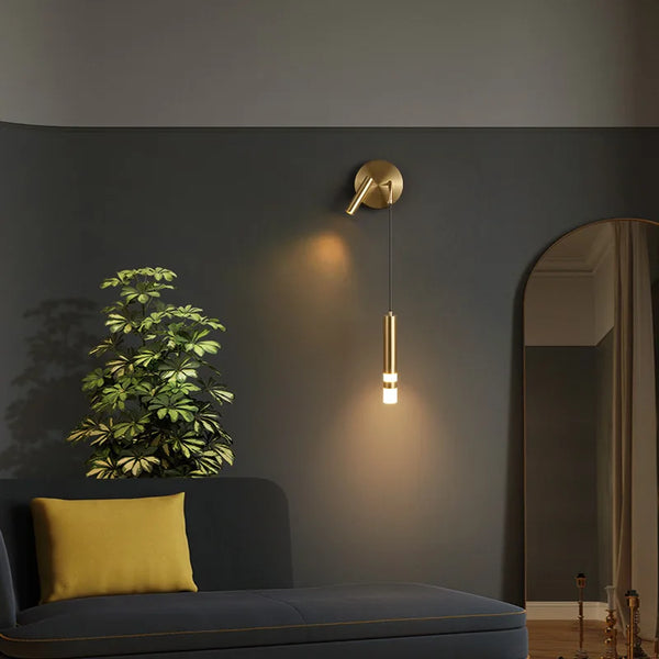 Axya LED Wall Light: Modern Bedroom Spotlight Chandelier for Reading and Ambiance