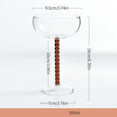 Axyaa Elegant Champagne Coupes Set of 6_TRIANGLE_SYMBOL