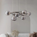 Axyaa LED Chandeliers: Modern Hanging Lights for Living Room and Dining Room
