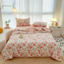 Axyaa Washed Cotton All Season Comforter for Single Double Bed