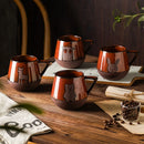 Axyaa Nordic Hand-painted Ceramic Mug - Creative Japanese Milk Water Cup