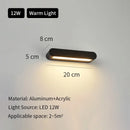 Axyaa Outdoor Modern Minimalist Wall Light for Garden Pathway & Staircase