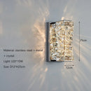 Axyaa Modern Crystal Pendant Light for Light Luxury Restaurant & Living Room
