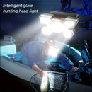 Axya Rechargeable Headlamp: Waterproof Lightweight Headlight with 4 Modes for Outdoor Activities