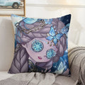 Axyaa Anime Bed Pillow Case 45x45 Decorative Cushion Cover Home Sofa Decor