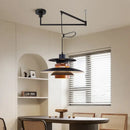 Axyaa Retro Disc Pendant Lamp for Dining Room, Bar Counter, and Study