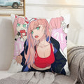 Axyaa Darling in the FranXX Sofa Pillow Covers 45*45 Living Room Decor