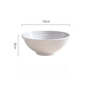 Axyaa Kiln Thread Lamian Noodles Bowl, Versatile Instant Eating & Soup Bowl