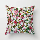 Axyaa Sunset Field Flowers Pillowcase Home Decor Office Car Ornaments