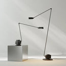 Axyaa Black Floor Lamp: Modern Design for Living Room, Bedroom, Office