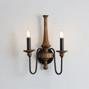 Rustic Wooden Wall Lamps by Axyaa for Home and Hospitality Lighting