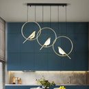 Axyaa Bird Chandeliers Pendant Light for Living Room Bedroom - Modern Hanging Lamp Fixture
