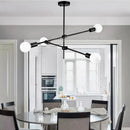 Axyaa Modern Long Pole Led Chandelier for Home Decoration and Lighting in Living Room