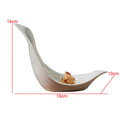 Axyaa Ceramic Sushi Plates Set | Creative Irregular Shape Dinnerware Collection