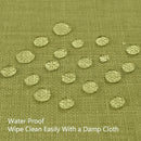 Axyaa Solid Color Linen Tablecloth for Home, Banquet, Parties - Washable & Stylish