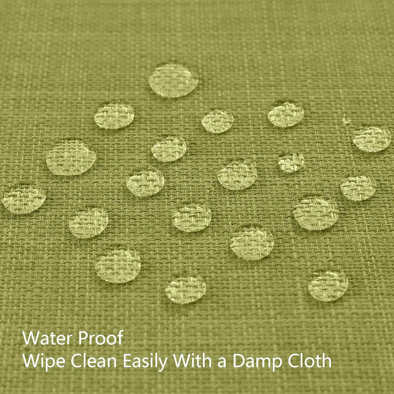 Axyaa Solid Color Linen Tablecloth for Home, Banquet, Parties - Washable & Stylish