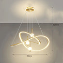 Axyaa Luxury Chandelier Dining Room Pendant Light Fixture Ceiling Lamps
