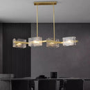 Axyaa Modern Stair Chandelier Pendant Lamp for Living Room, Interior Lighting