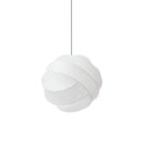 Axyaa Silk Chandelier: Nordic Luxury Ball Light, European Cream Style Zen B&B Lamp